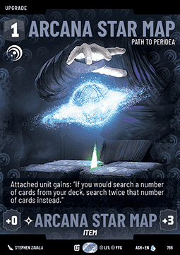 Arcana Star Map, Path to Peridea (V.3)