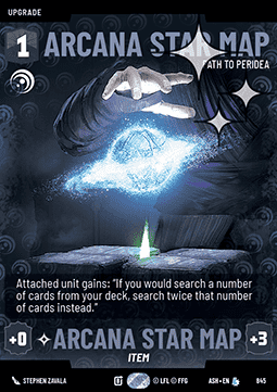 Arcana Star Map, Path to Peridea (V.4)