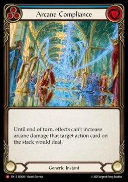 Arcane Compliance (Rainbow Foil)