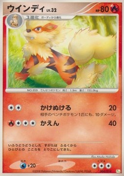 Arcanine Lv.32  (PtT 004)