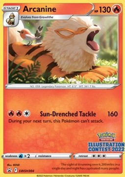 Arcanine  (SWSH 304)