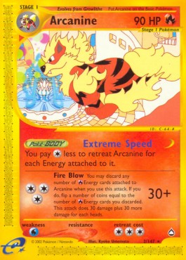 Arcanine  (AQ 2)
