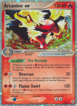 Arcanine ex  (LM 83)