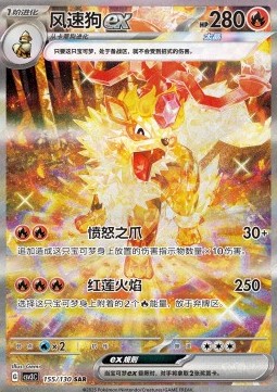 Arcanine ex  (CSV3C 155)