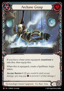 Arcbane Grasp (Cold Foil)