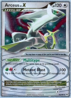 Arceus LV.X  (AR 95)