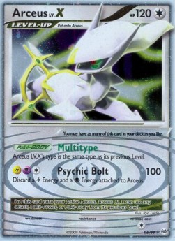Arceus LV.X  (AR 96)