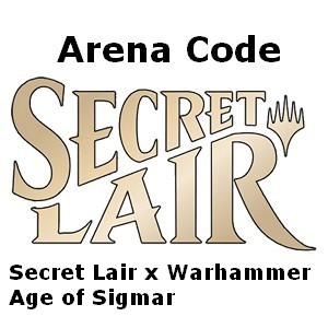 Arena Code (Secret Lair x Warhammer Age of Sigmar)