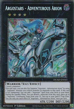 Argostars - Adventurous Arion (V.2 - Starlight Rare)