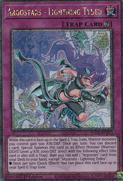 Argostars - Lightning Tydeu (V.2 - Quarter Century Secret Rare)