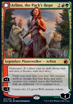 Arlinn, the Pack's Hope // Arlinn, the Moon's Fury