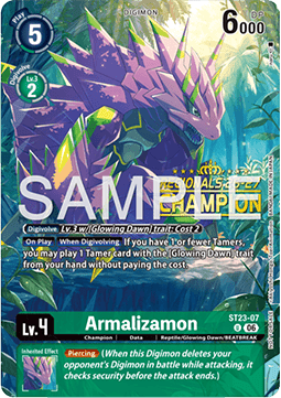 Armalizamon (ST23-07) (V.3)