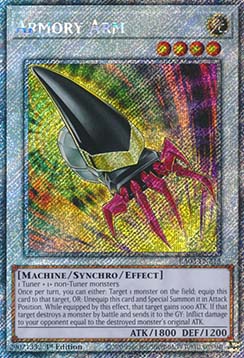 Armory Arm (V.1 - Platinum Secret Rare)