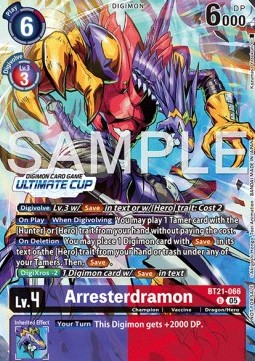 Arresterdramon (BT21-066)