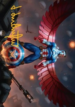 Art Series: Captain America, Wings of Freedom (V.2)