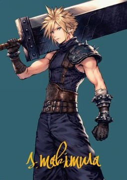 Art Series: Cloud, Ex-SOLDIER (V.2)