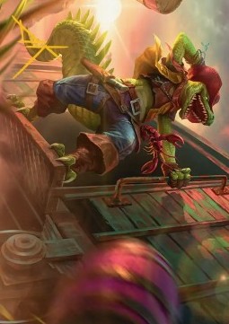 Art Series: Leatherhead, Iron Gator (V.2)