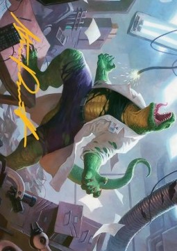 Art Series: Lizard, Connors's Curse (V.2)