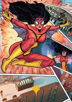 Art Series: Spider-Woman, Stunning Savior (V.2)