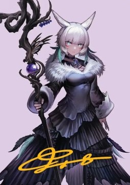 Art Series: Y'shtola, Night's Blessed (V.4)