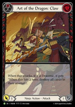 Art of the Dragon: Claw (Extended Art Rainbow Foil)