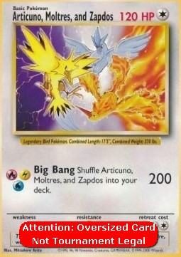 Articuno, Moltres, and Zapdos  (PR)