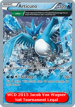 Articuno  (WCD15 ROS 17)