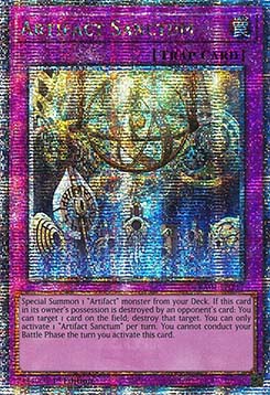 Artifact Sanctum (V.2 - Quarter Century Secret Rare)