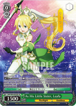 As His Little Sister, Leafa (V.2 - Special Rare)