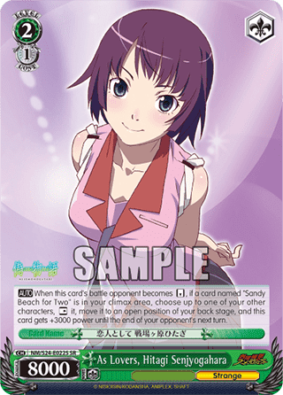 As Lovers, Hitagi Senjyogahara (V.2 - Super Rare)