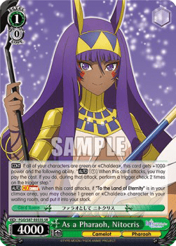 As a Pharaoh, Nitocris (V.2 - Super Rare)