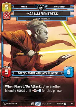 Asajj Ventress, Harden Your Heart