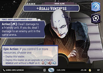 Asajj Ventress, I Work Alone (V.2)