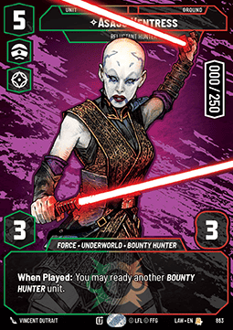 Asajj Ventress, Reluctant Hunter (V.5)
