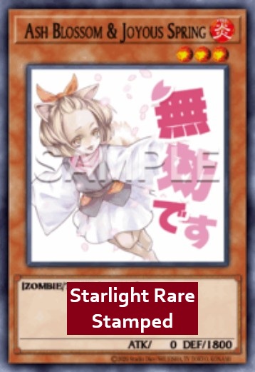Ash Blossom & Joyous Spring (V.2 - Starlight Rare)