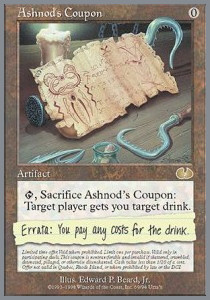 Ashnod's Coupon