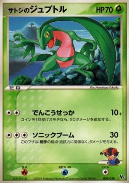 Ash's Grovyle  (MAL 001)