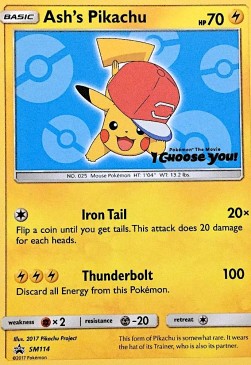 Ash's Pikachu  (SM 114)