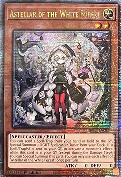 Astellar of the White Forest (V.2 - Quarter Century Secret Rare)