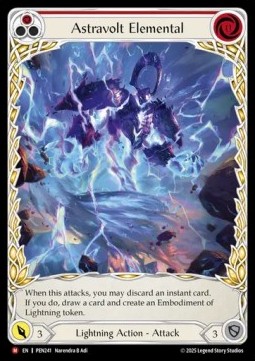 Astravolt Elemental (Extended Art Rainbow Foil)