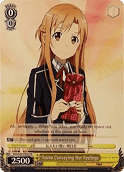 Asuna Conveying Her Feelings