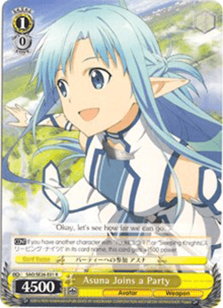 Asuna Joins a Party (V.2 - Parallel Foil)