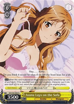 Asuna Lays on the Sofa (V.1 - Rare)