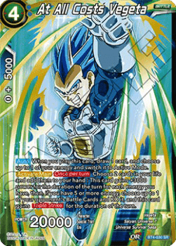 At All Costs Vegeta