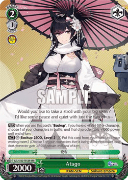 Atago (V.2 - Triple Rare)