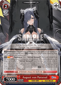 August von Parseval (V.1 - Double Rare)