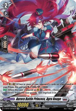 Aurora Battle Princess, Agra Rouge [D Format] (V.2 - Special Parallel)