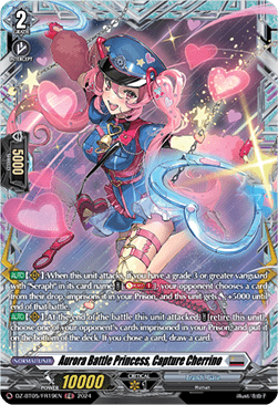 Aurora Battle Princess, Capture Cherrino [D-Format] (V.2 - Frame Rare)