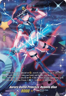Aurora Battle Princess, Kyanite Blue [D Format] (V.2 - Special Parallel)