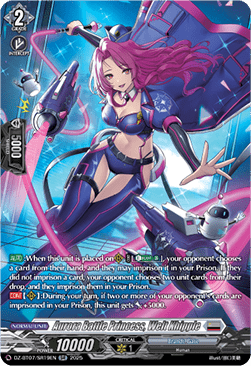 Aurora Battle Princess, Welt Khipple [D-Format] (V.3 - Silver Rare)
